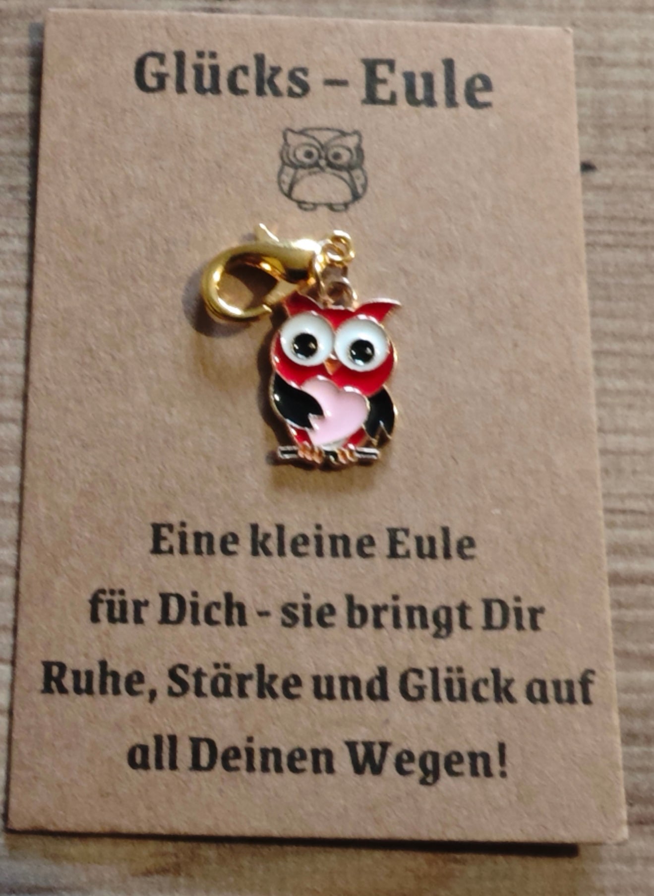 Accessoires Kleine Aufmerksamkeit Dankeschön Geschenke Anhänger Engel Glückskäfer - Kreativstuebchen