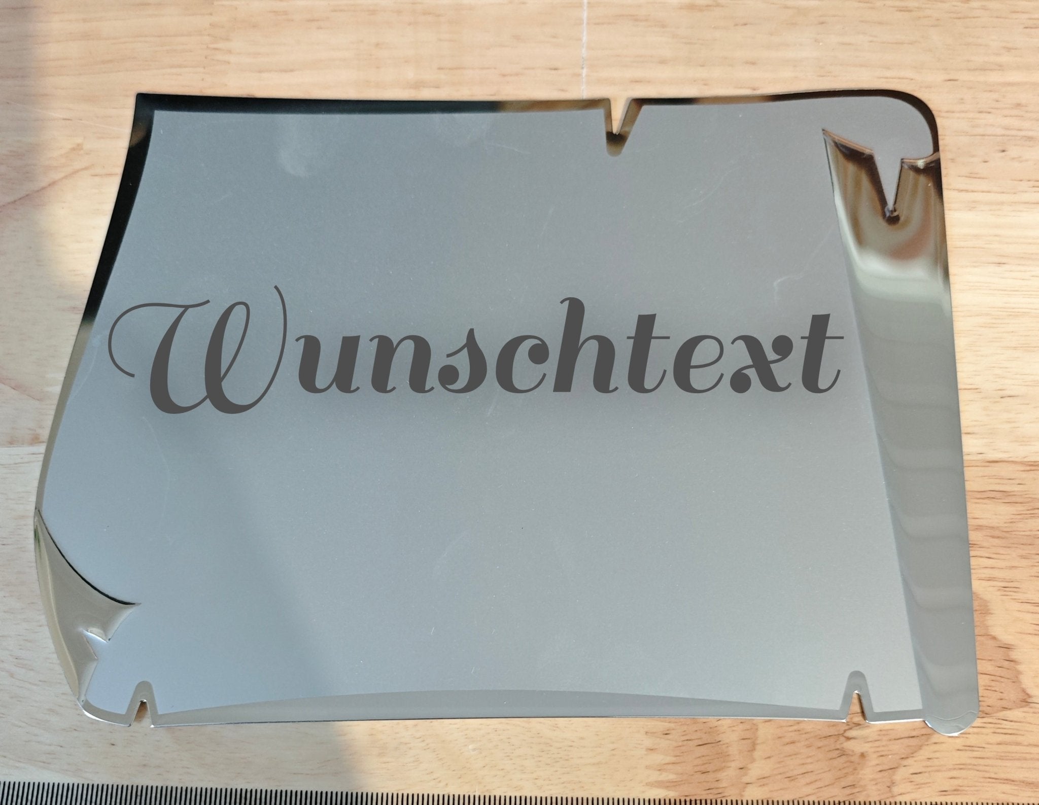 Verschiedene hochwertige Metallschilder mit Wunschgravur - Kreativstuebchen