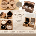 Ringboxen aus Holz - Kreativstuebchen