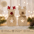weihnachtsaufsteller Wichtel Schlitten Weihnacgtsdeko - Kreativstuebchen