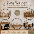 Metallring zum Hängen Rohling aus Metall für Dekoration Türkränze Dekoring Weihnachtsmotiv, Wanddeko, Weihnachtsdekoration Weihnachtlich - Kreativstuebchen