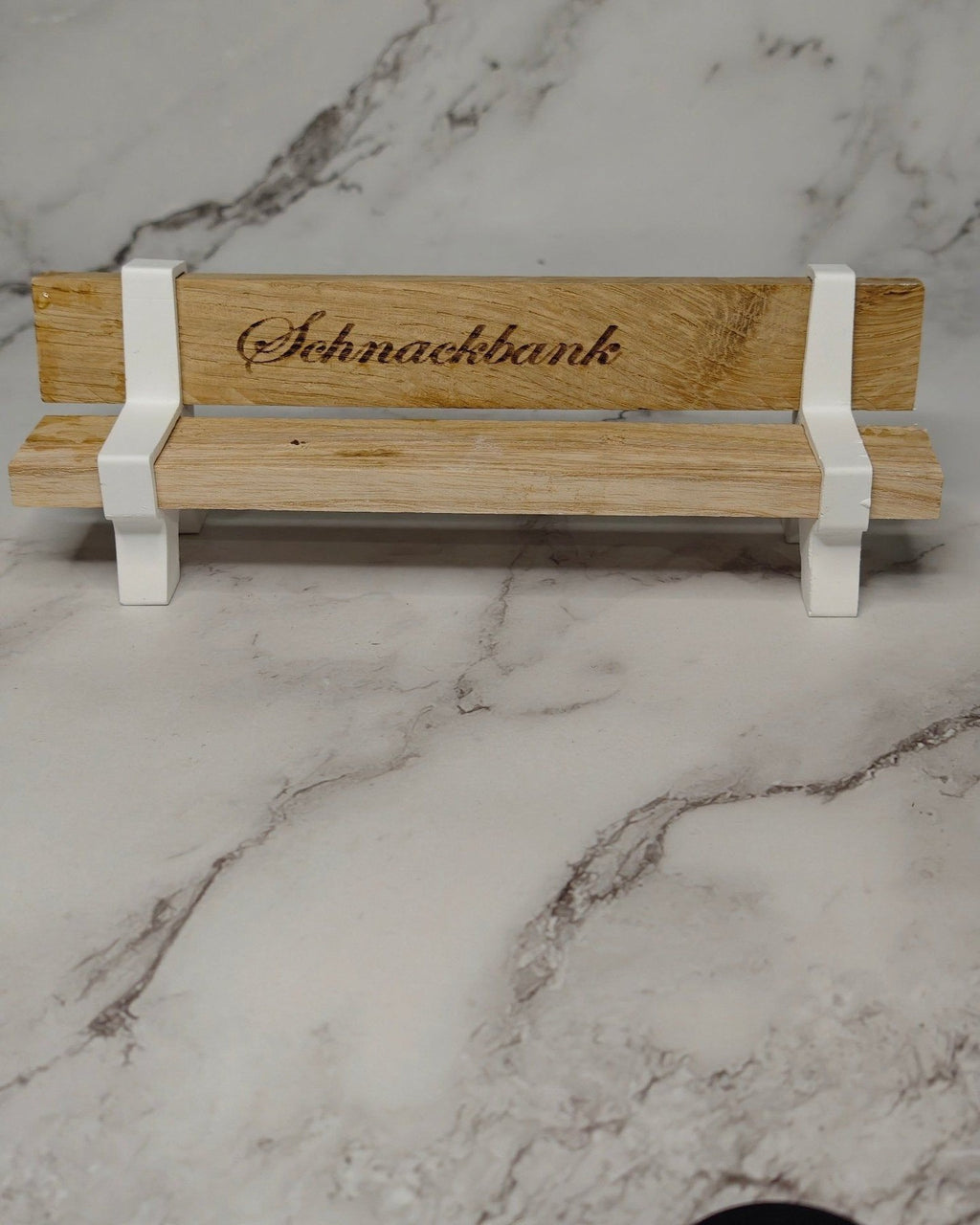 STUHL / Bank mit lehne aus Keramik GIPS UND Holz - Kreativstuebchen