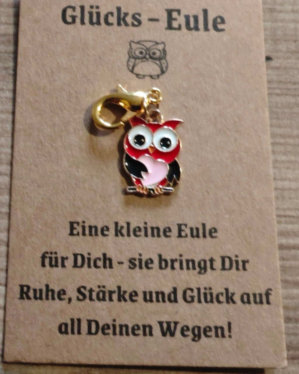 VALENTINSTAG, Maikäfer, Glücksbringer, KLEINE Anhänger, Glücksschweinchen Verschiedene Schlüsselanhänger aus Metall mit Karabiner Karte - Kreativstuebchen
