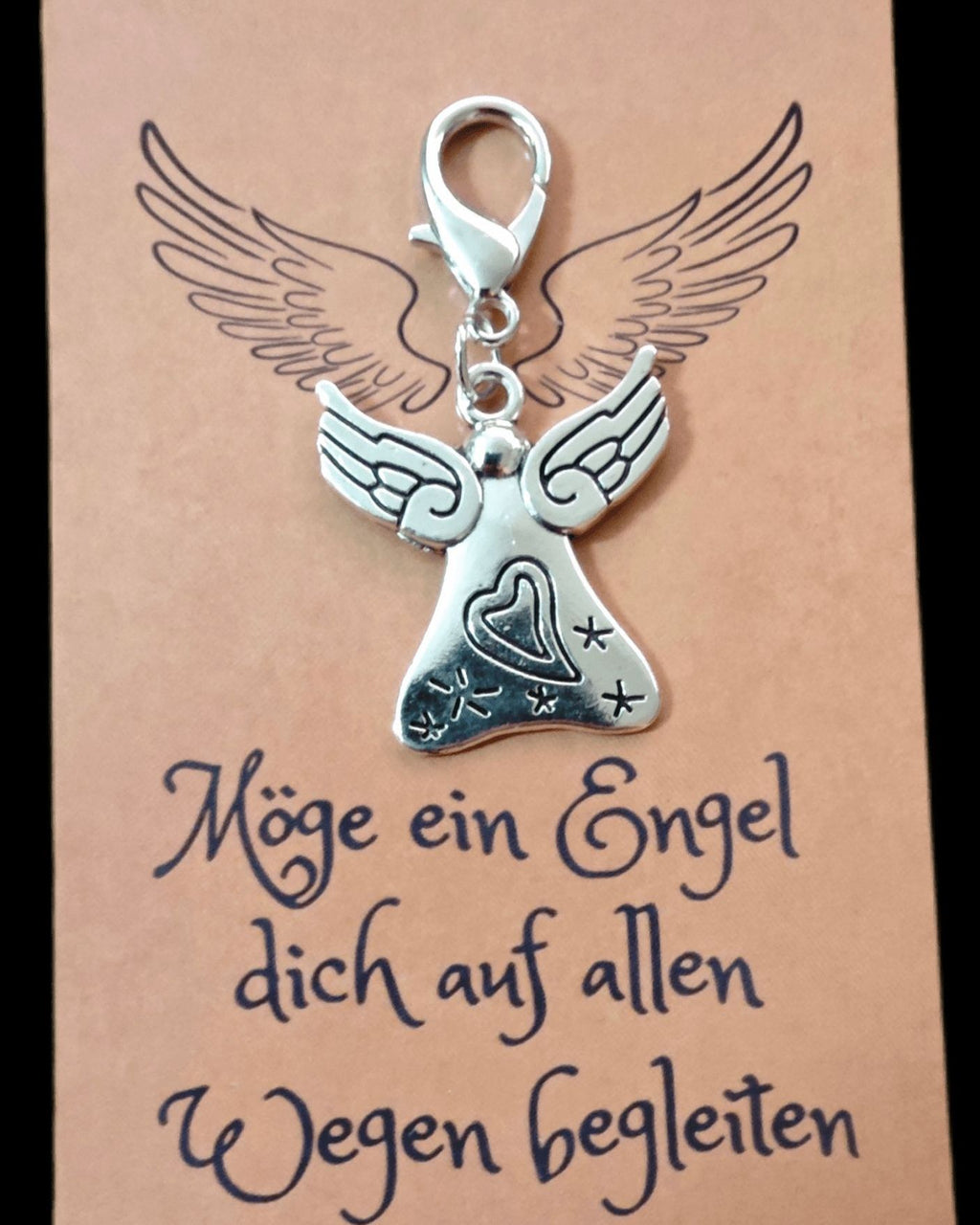 VALENTINSTAG, Maikäfer, Glücksbringer, KLEINE Anhänger, Glücksschweinchen Verschiedene Schlüsselanhänger aus Metall mit Karabiner Karte - Kreativstuebchen