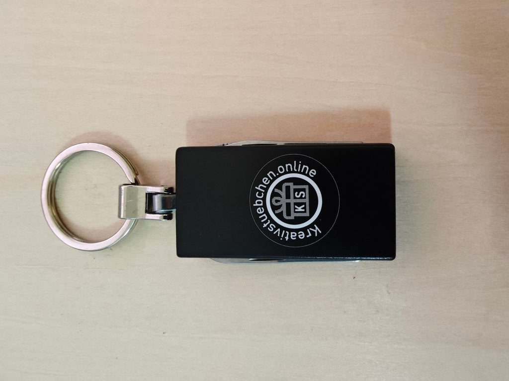 Taschenmesser, Werbegeschenk, Alu, Schlüsselanhänger - Kreativstuebchen