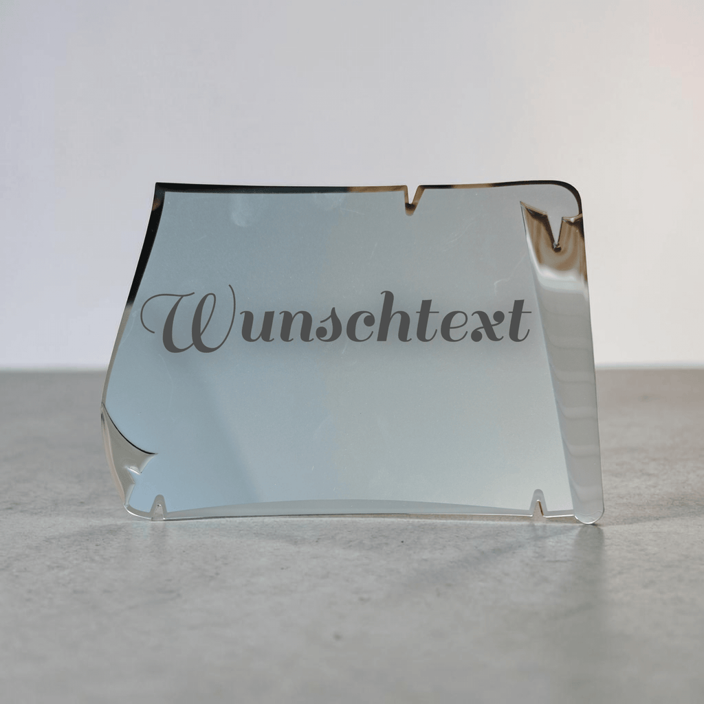 Verschiedene hochwertige Metallschilder mit Wunschgravur - Kreativstuebchen