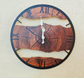 Wanduhr aus HDF mit Folierung Batteriebetriebenea Uhrwerk - Kreativstuebchen