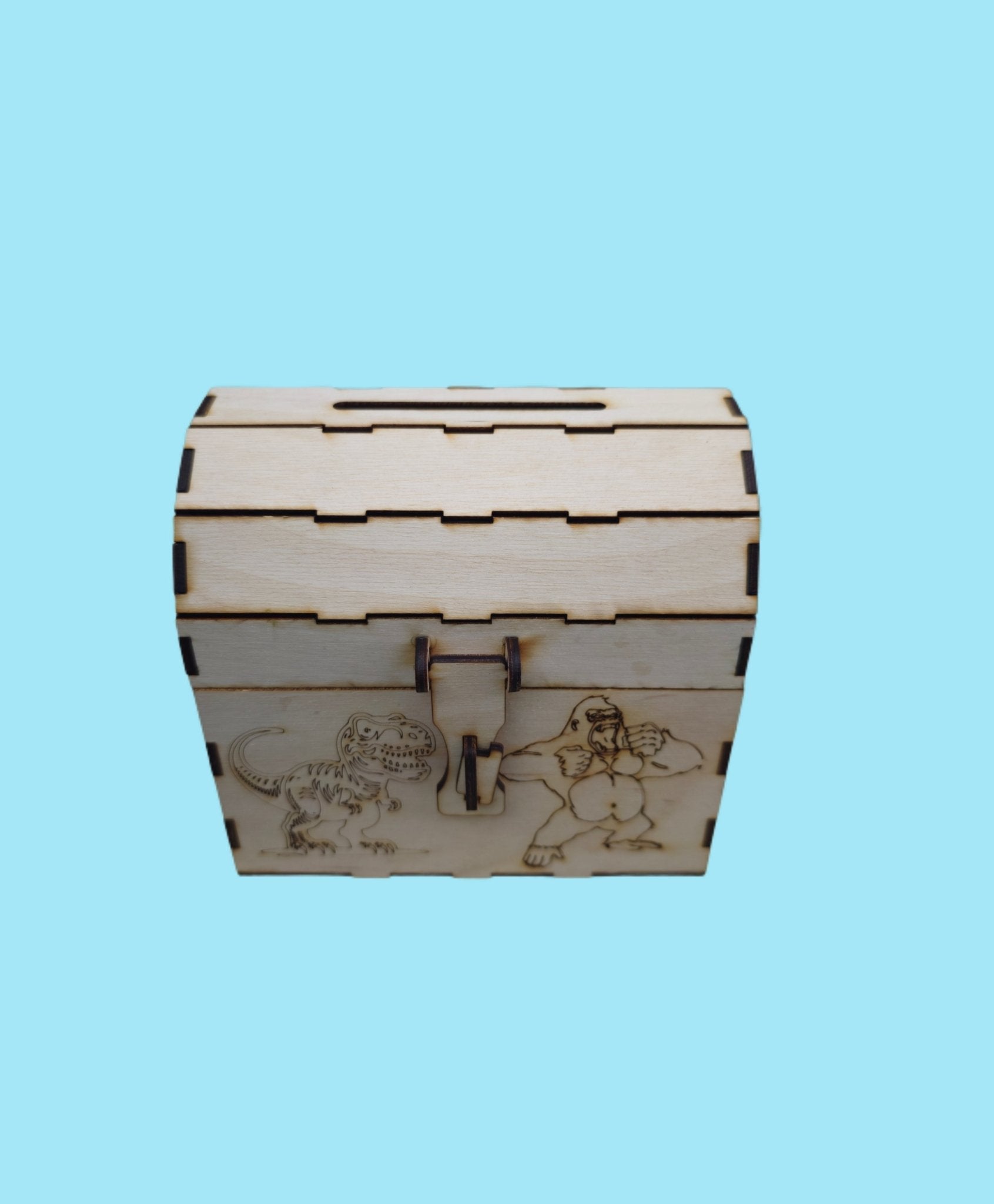 Holztruhe Schmuckkasten Aufbewahrung als Bausatz - Kreativstuebchen