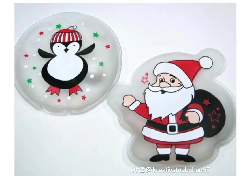 weihnachtliche Taschenwärmer Handwärmer Taschenheizung Heizkissen Wärmekissen - Kreativstuebchen