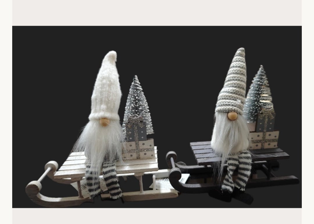 Wichtel auf Schlitten, Wichtel, Weihnachts Wichtel - Kreativstuebchen