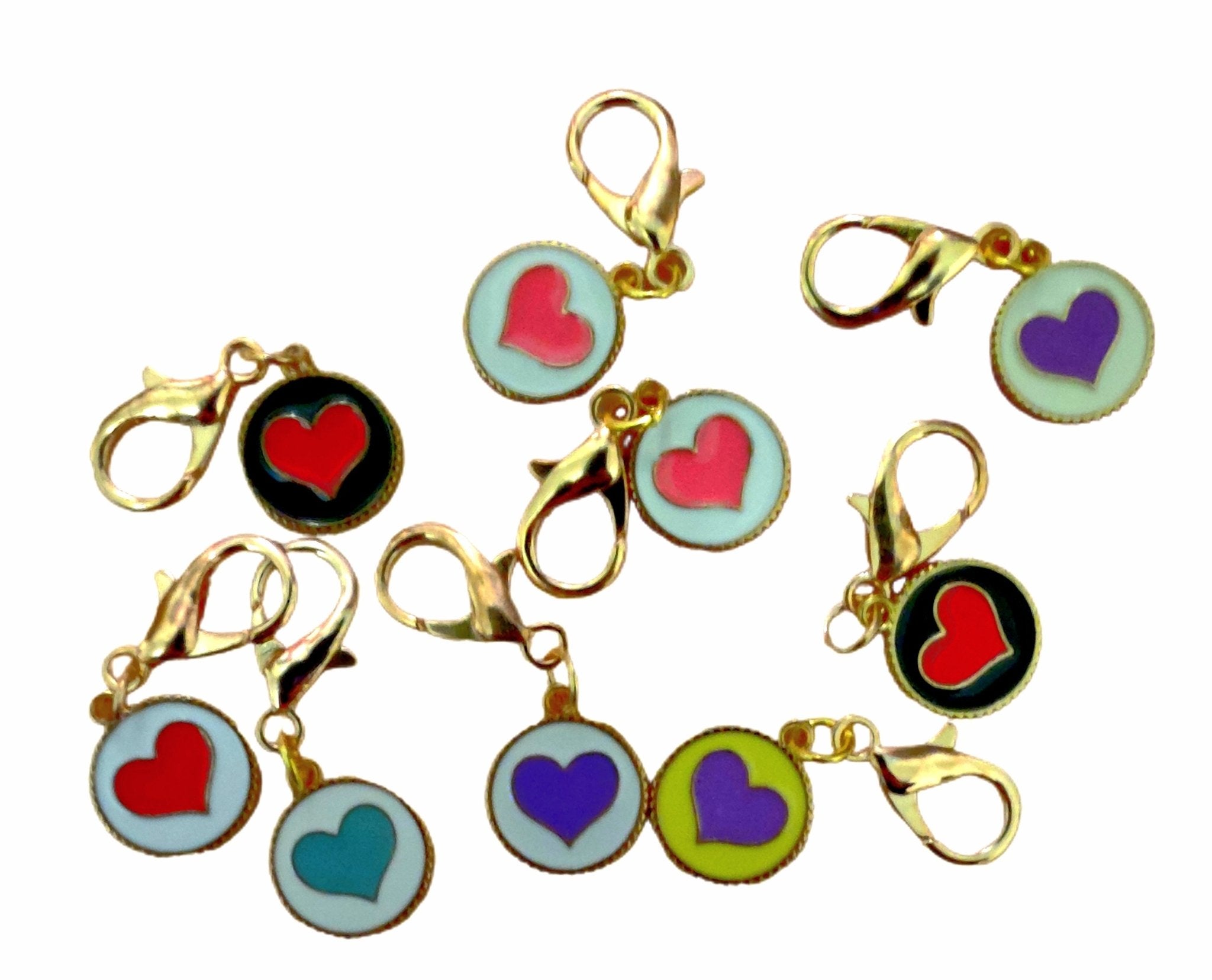 Anhänger, Glücksbringer,Charmsanhänger, Taschenherz Spruch und Karte, Valentinstag, Freundschaft - Kreativstuebchen