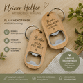 Verschiedene Flaschenöffner mit personalisierter Gravur, Holzflaschenöffner, Geschenke,Werbematerial - Kreativstuebchen