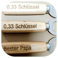 Verschiedene Flaschenöffner mit personalisierter Gravur, Holzflaschenöffner, Geschenke, Werbematerial, Werbemittel, Logo