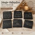 Schieferplatte /Schiefer Tafel Schäferhund/Sprüche/Zitate - Kreativstuebchen