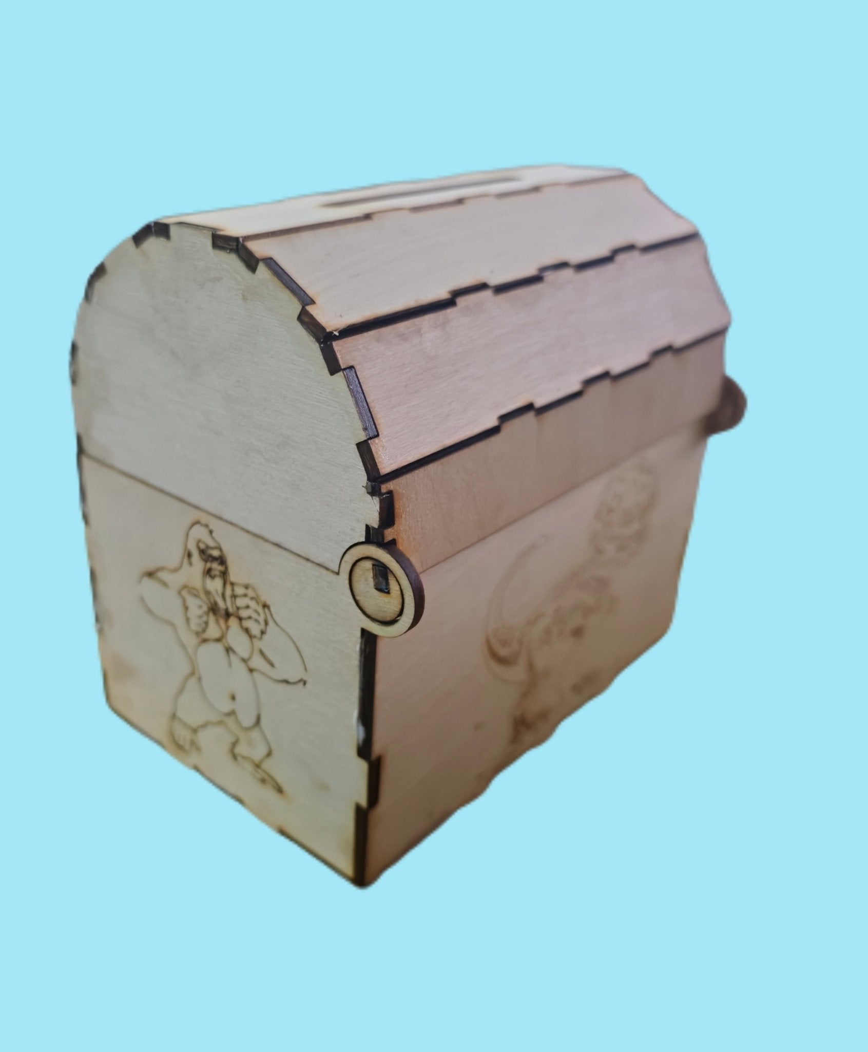 Holztruhe Schmuckkasten Aufbewahrung als Bausatz - Kreativstuebchen