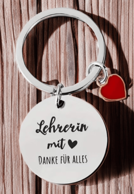Anhänger, Glücksbringer,Charmsanhänger, Taschenherz Spruch und Karte, Valentinstag, Freundschaft - Kreativstuebchen
